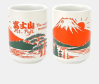 Kiyomi Hand-Painted Japanese Teacups, Collector's Edition
