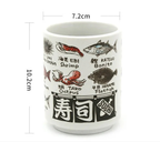 Kiyomi Hand-Painted Japanese Teacups, Collector's Edition