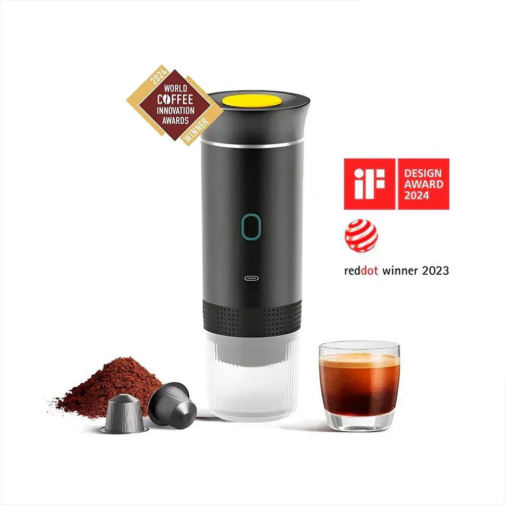 20 barの圧力とカフェ品質の抽出を実現する、旅行に便利なNanoコーヒーメーカー | Fioriscas
