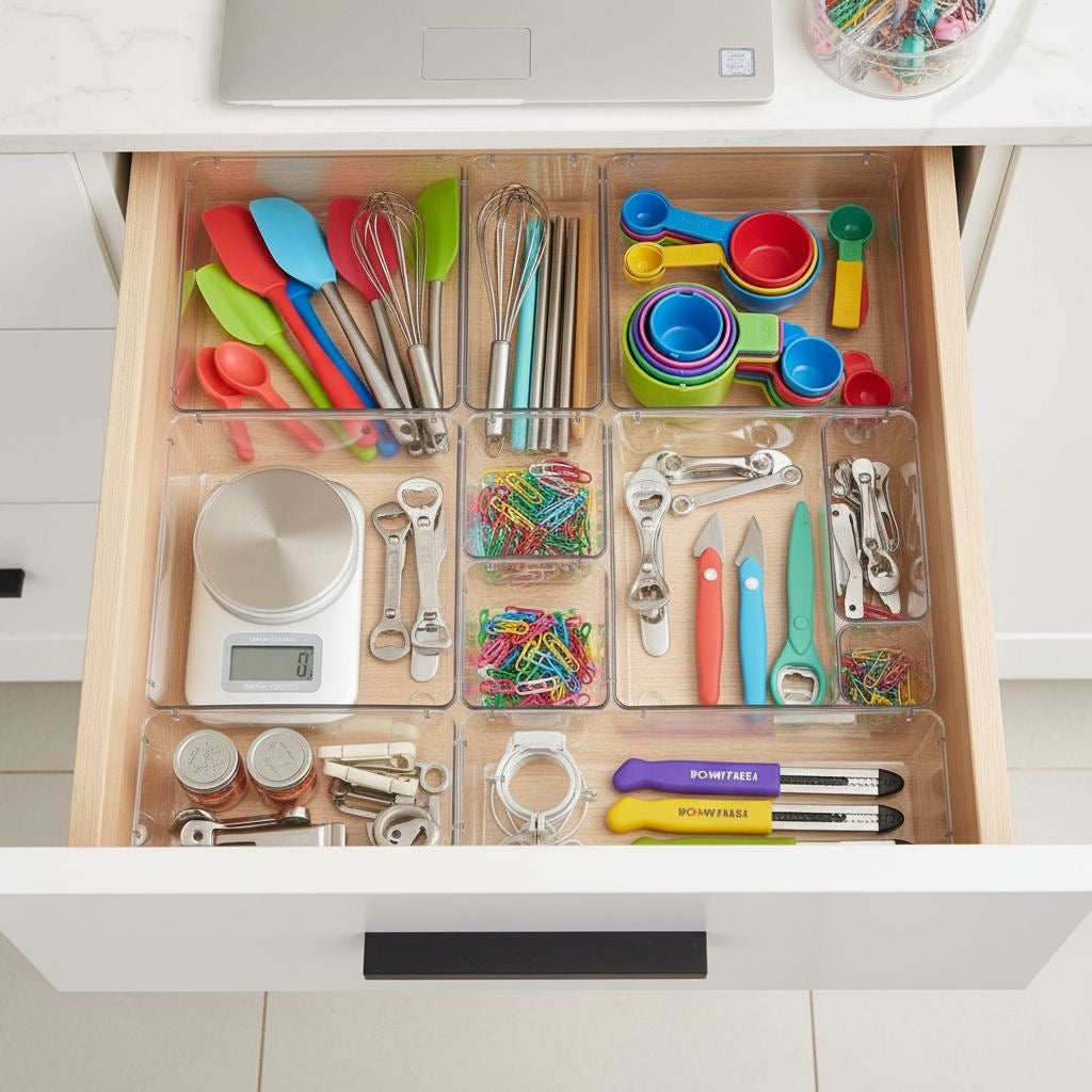 Keukenvoorraadkast organizer (25 stuks) - Fioriscas