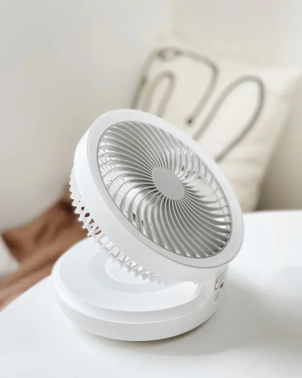 Ventilatore USB pieghevole da parete, raffreddamento personale ultra-silenzioso