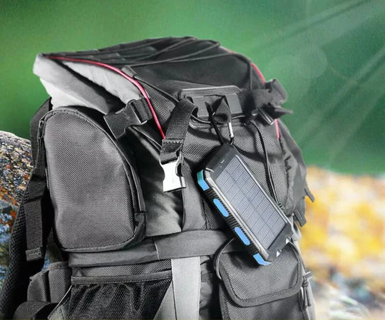 LyraCharge Waterproof Solar Power Bank, 30000mAh, IP67 Rated