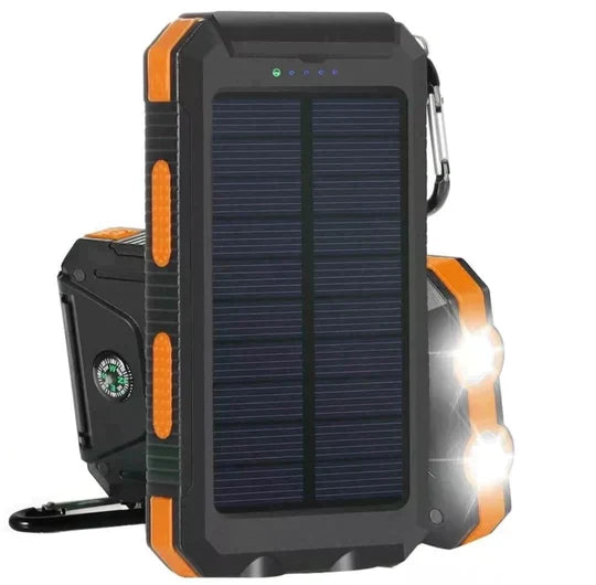 LyraCharge Waterproof Solar Power Bank, 30000mAh, IP67 Rated