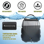Solar Backpackers Shower Bag With Removable Hose And Hot On Off Switch | Fioriscas