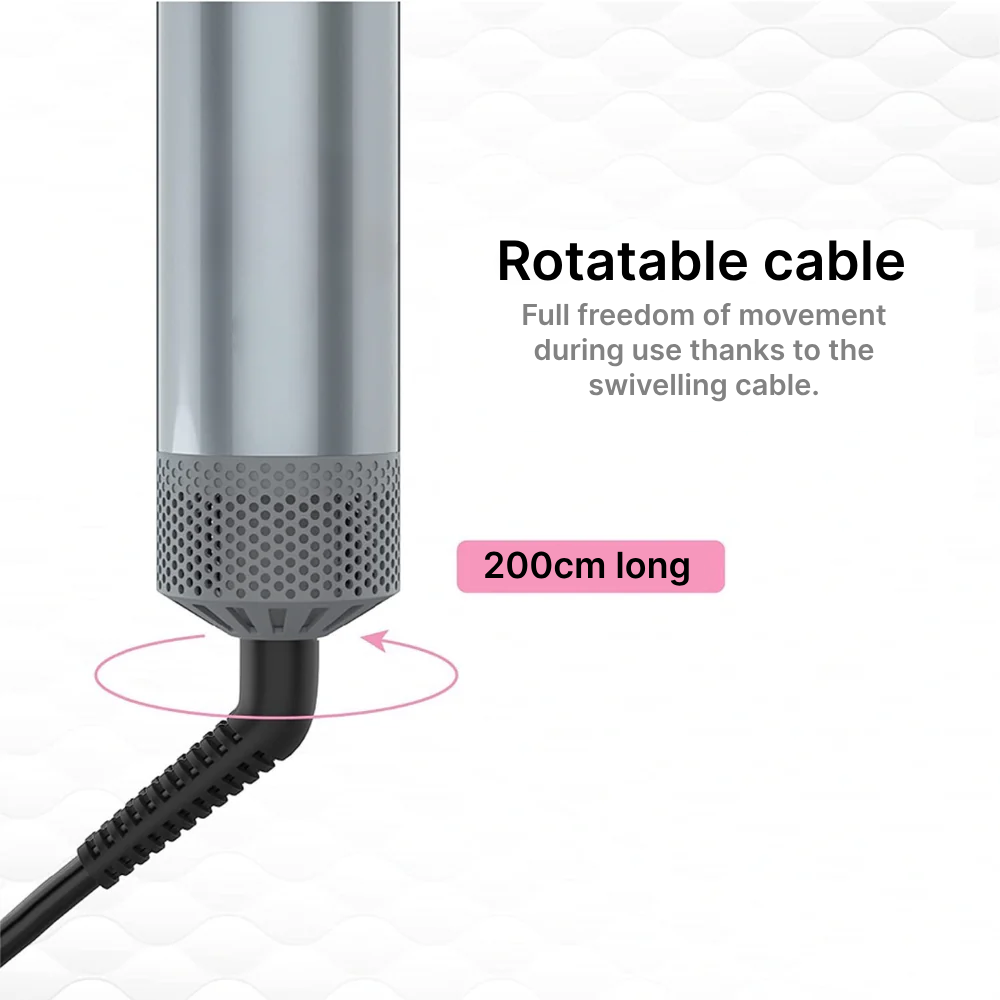 AirStyler Hair Styler With Soft Air Heat Regulation For All Hair Types | Fioriscas