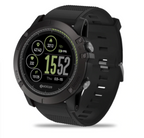 RidgeTech robust udendørs-smartwatch, vand- og støvafvisende, pulsmåling