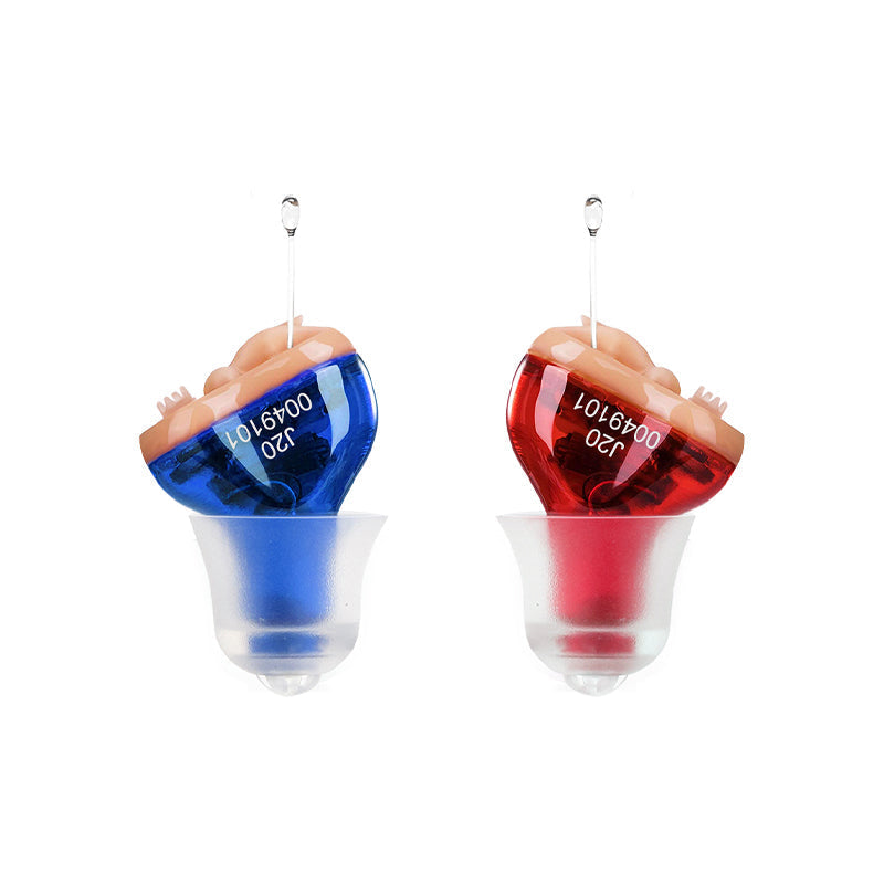 CIC Noise Cancellation Hearing Aid For Seniors With Discreet Design