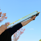 High Power Telescopic Laser Slingshot