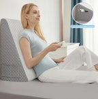 Klínový polštář pro zmírnění chrápání a zlepšení spánku s AeroSleep