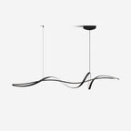 Aveline Modern Black LED Wave Pendant Light - Neutralighting