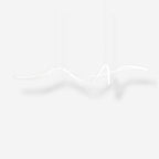 Suspension LED noire moderne Aveline | Fioriscas