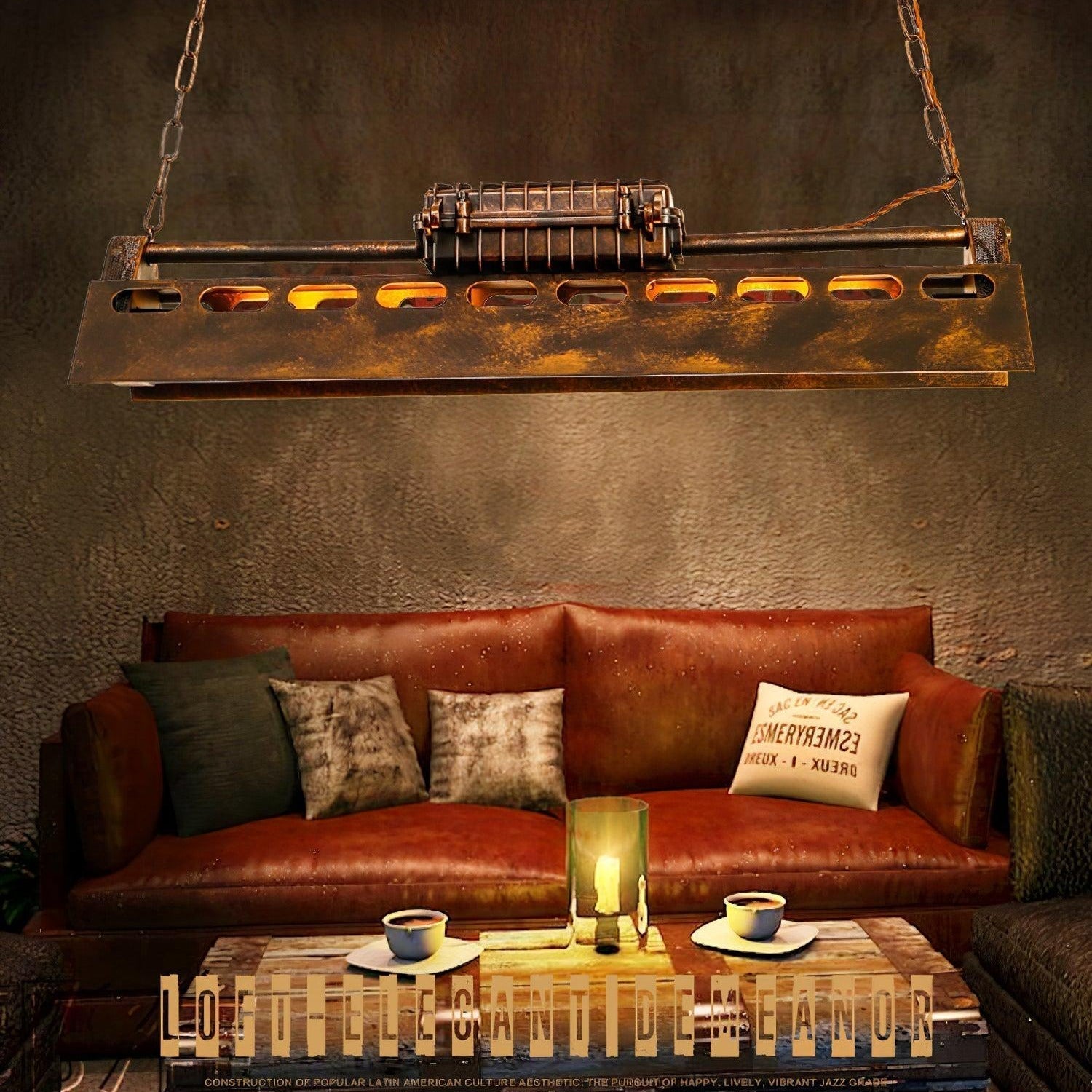 Noah Kronleuchter Industrie Steampunk | Fioriscas