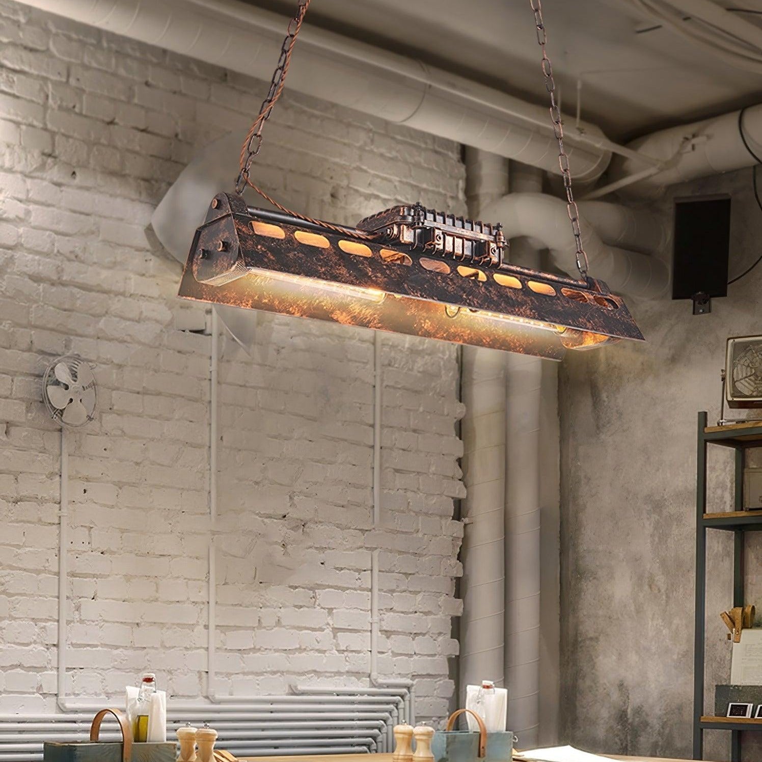 Noah Kronleuchter Industrie Steampunk | Fioriscas
