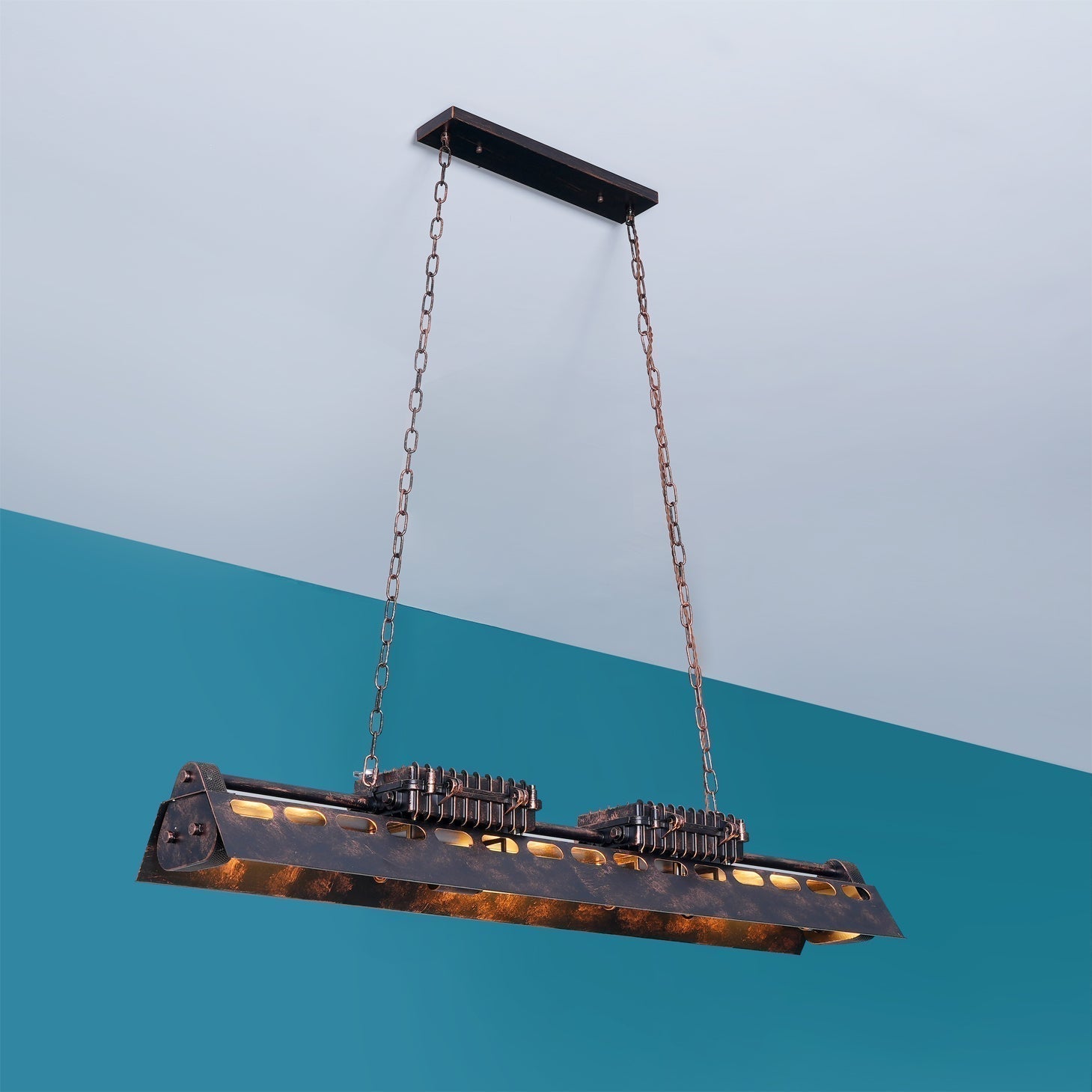 Noah Kronleuchter Industrie Steampunk | Fioriscas