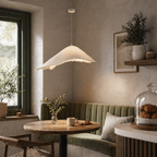 NovaWeave Fiberglass Pendant Light With Seamless Finish