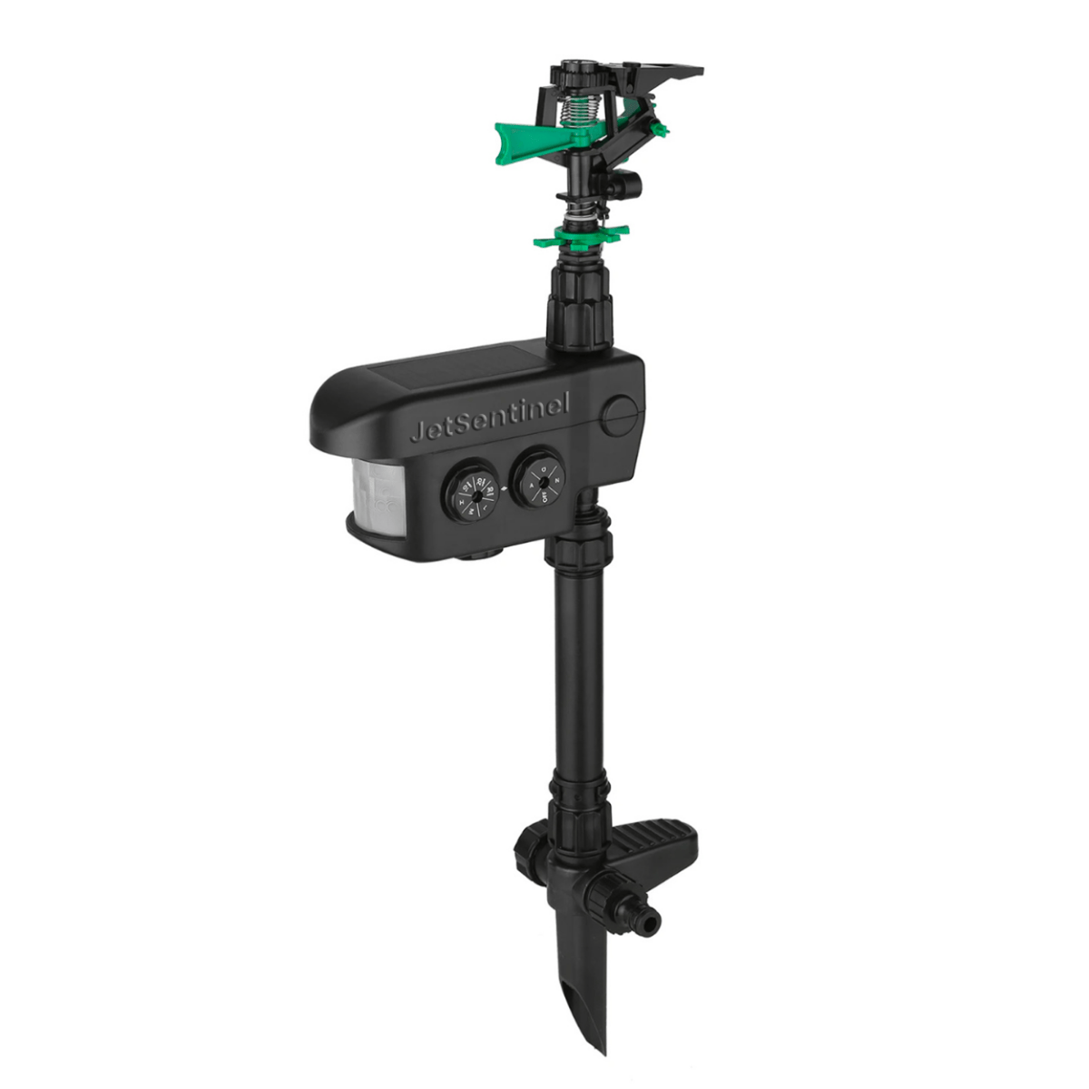 Professional Solar Motion-Activated Water Deterrent for Wildlife & Garden Pests | Fioriscas