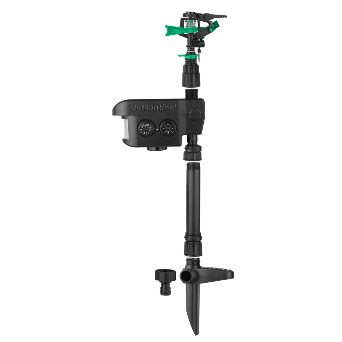 Professional Solar Motion-Activated Water Deterrent for Wildlife & Garden Pests | Fioriscas