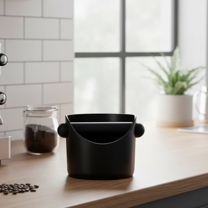 Contenitore compatto per caffè usato per rimuovere facilmente i fondi - Fioriscas