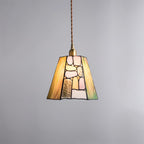 Mavine Tiffany-stil blyindfattede glas pendellampe | Fioriscas