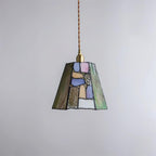 Mavine Tiffany-stil blyindfattede glas pendellampe | Fioriscas