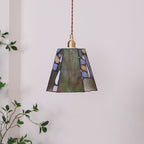 Mavine Tiffany-stil blyindfattede glas pendellampe | Fioriscas