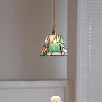 Mavine Tiffany-stil blyindfattede glas pendellampe | Fioriscas