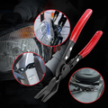 Clește ergonomic din plastic pentru nituri, pentru îndepărtarea ușoară a clipsurilor | Fioriscas