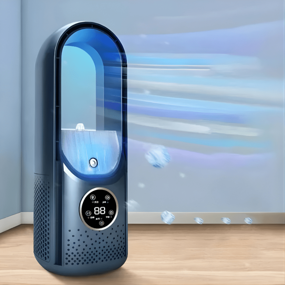 Rotorloser Tischkühlventilator für Homeoffice und Arbeitsplätze