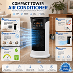 Mini-airconditioner til små soveværelser, kollegieværelser og hjemmekontorer