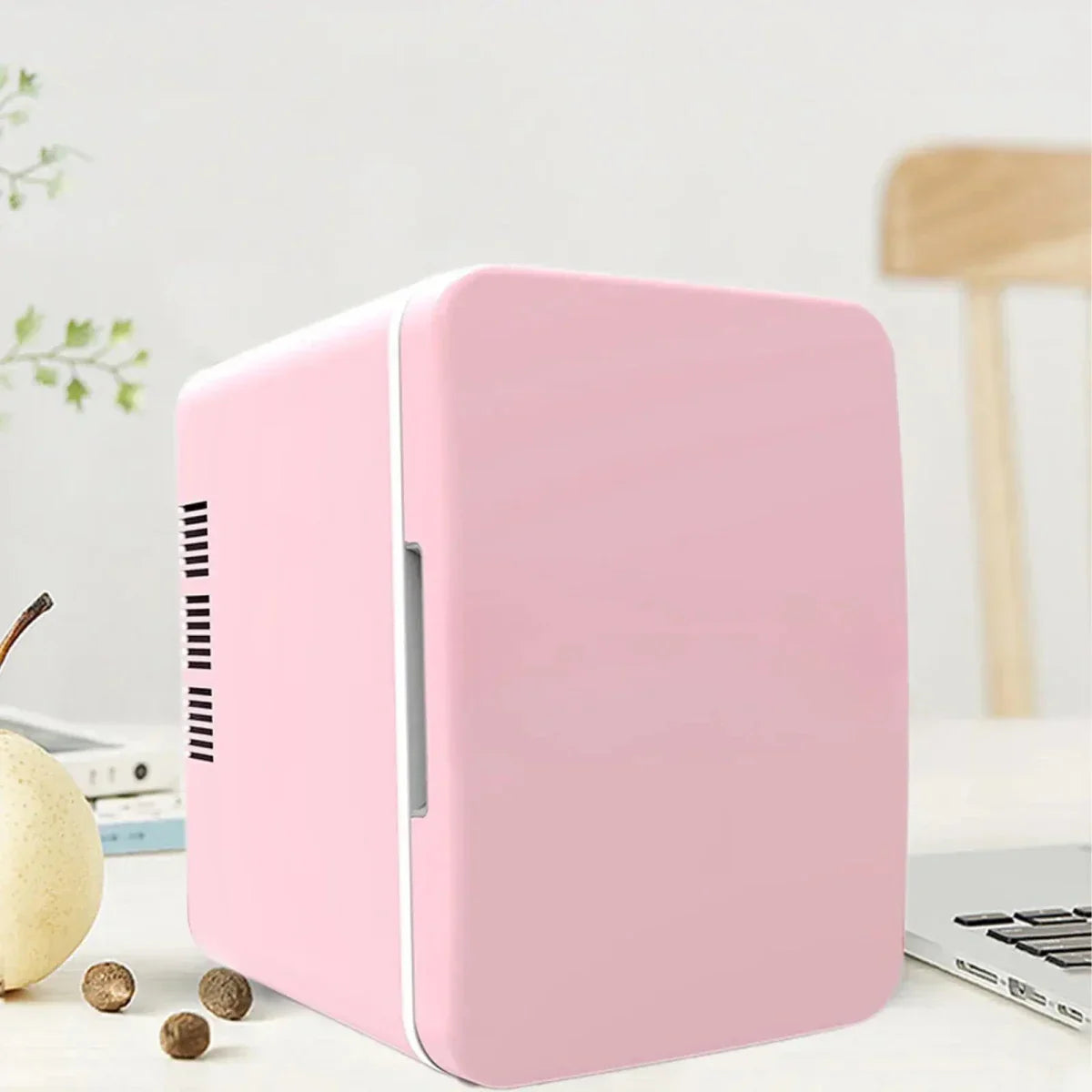 Chillbox 4L-minikøleskab til drikkevarer, hudpleje og snacks, USB-drevet