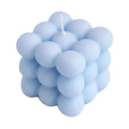 Vela de cubo de cera de soja hecha a mano, decorativa y fragante - Fioriscas
