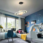 Fantasifull taklampa till barnrummet i planetdesign - Fioriscas