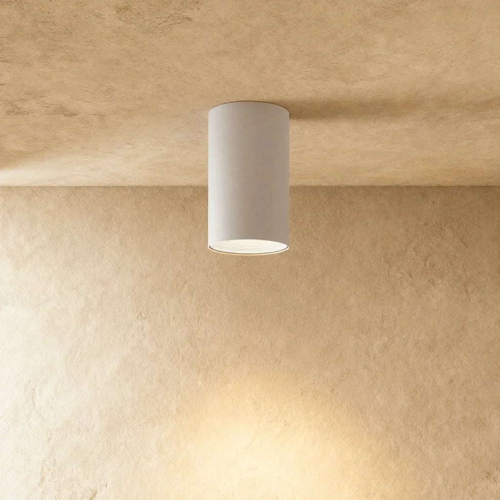AuroraRidge LED válcové stropní svítidlo černý povrch