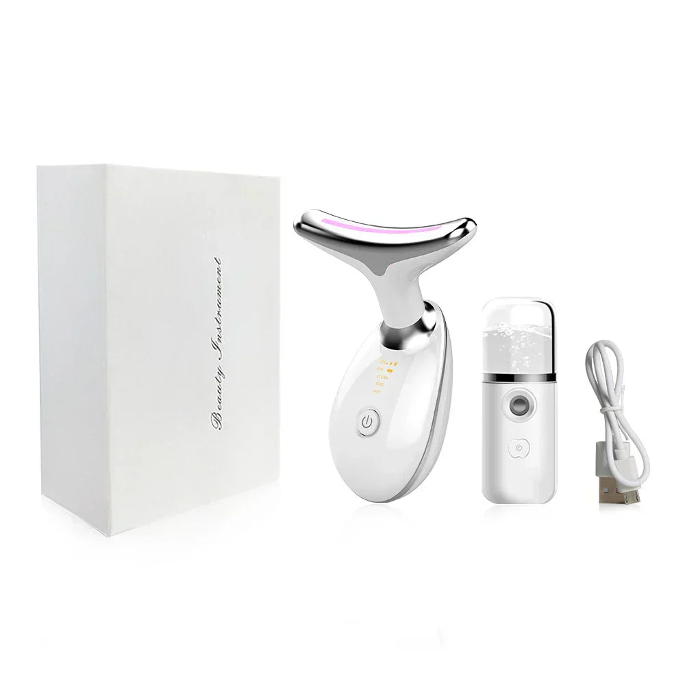 LED Facial Sculpting Tool With EMS And Light Therapy For Every Skin Type | Fioriscas