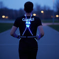 Gilet LED riflettente per corsa, ciclismo e camminata - Fioriscas