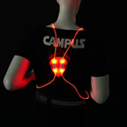 Gilet LED riflettente per corsa, ciclismo e camminata - Fioriscas