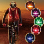 Gilet LED riflettente per corsa, ciclismo e camminata - Fioriscas