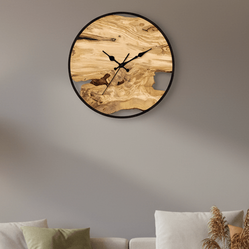 Elegantní průhledné akrylové nástěnné hodiny do moderního minimalistického interiéru - Fioriscas