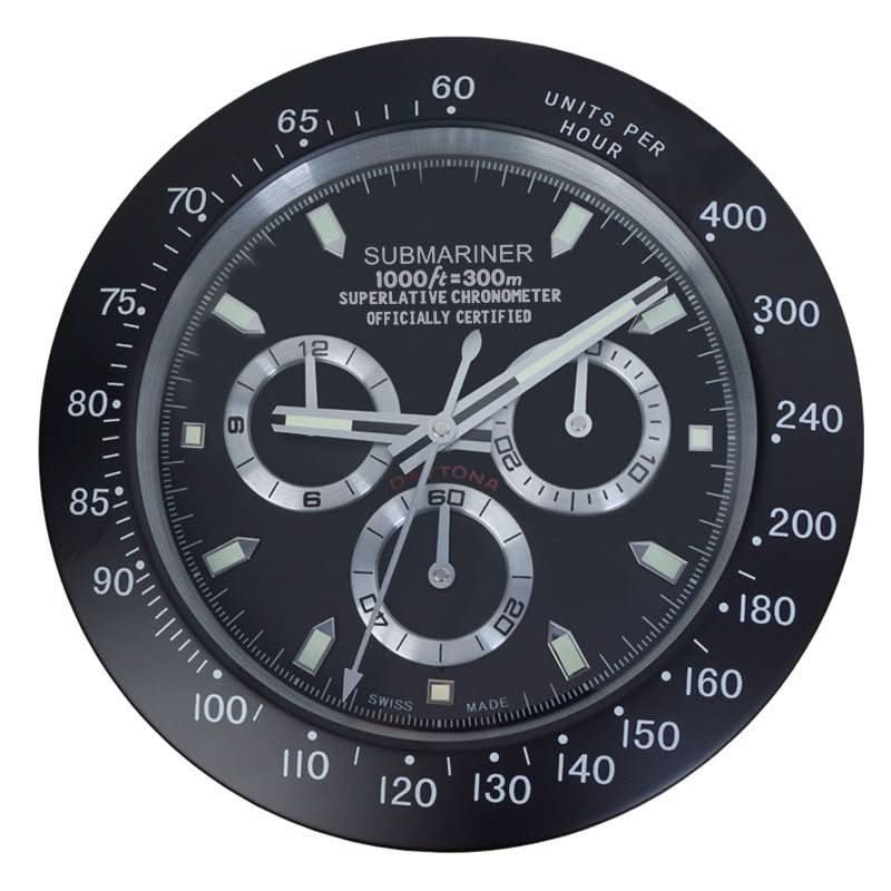 Meravis LumiCore Wanduhr - minimalistisches Design - Fioriscas