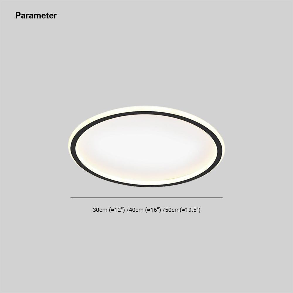 Quasso Aufputz-Deckenleuchte Modern LED Rund | Fioriscas