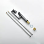 Rotating-Head Single-Hole Sink Faucet, Corrosion-Resistant Finish