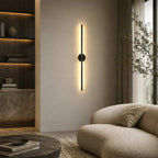 Opaline LED cső fali lámpa alumíniumból modern hangulathoz  