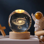 Celestialglow - trójwymiarowa lampa-globus z pokazem prawdziwych scen planetarnych dla miłośników gwiazd | Fioriscas
