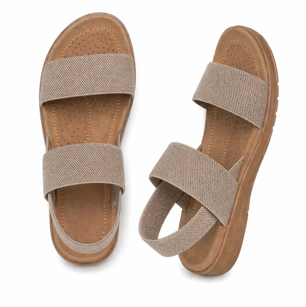 Sandalias elásticas – Ligeras y sin cordones para caminar y viajar | Fioriscas