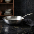 Stegepande i rent titanium, belægningsfri stegeoverflade, 32-36 cm