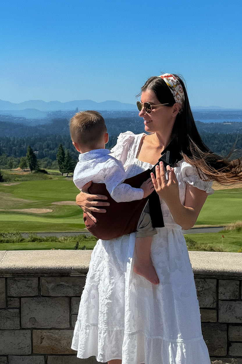 Baby Hip Sling Carrier for Everyday Hands-Free Carrying | Fioriscas