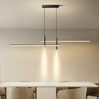 Pendelleuchte mit linearer Silhouette, Nexa LED-Esszimmerleuchte