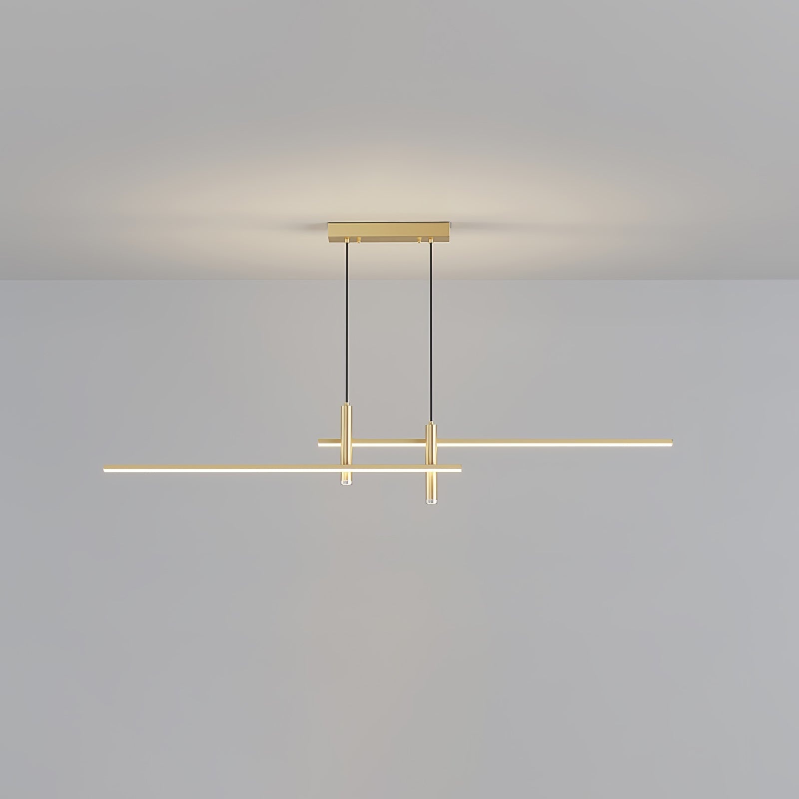 Pendelleuchte mit linearer Silhouette, Nexa LED-Esszimmerleuchte