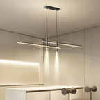Pendelleuchte mit linearer Silhouette, Nexa LED-Esszimmerleuchte