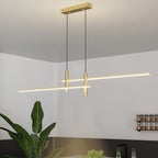 Pendelleuchte mit linearer Silhouette, Nexa LED-Esszimmerleuchte